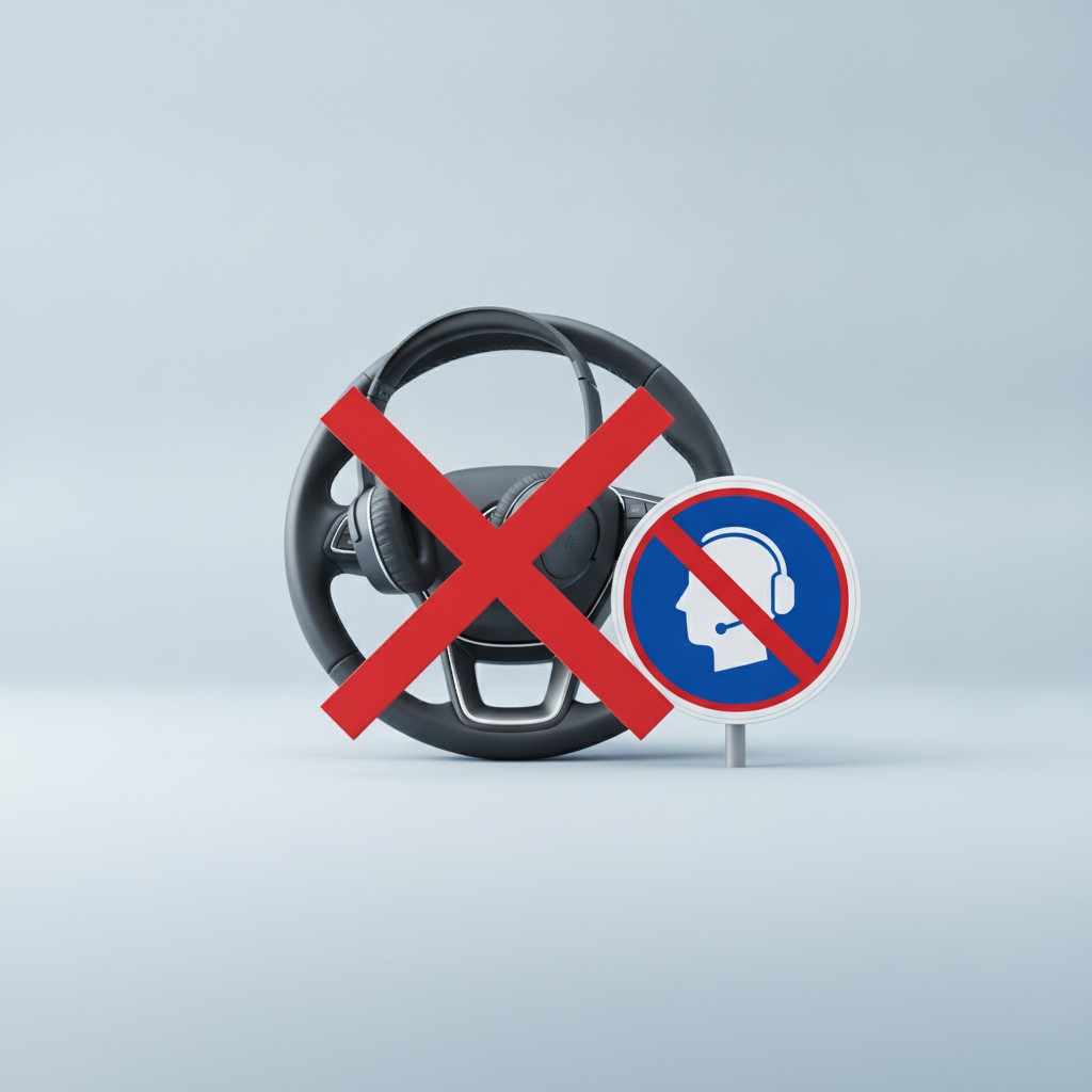 Casque audio en voiture : ce que dit vraiment la loi en France