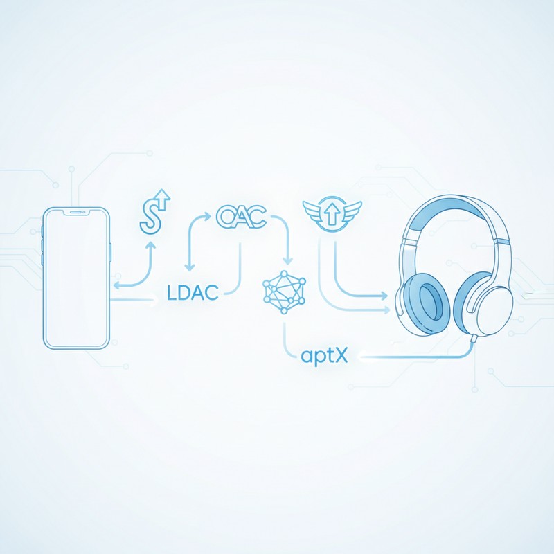 Codecs Bluetooth Audio : LDAC, aptX, AAC Expliqués